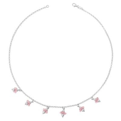 Orphelia Dames 925 Sterling Zilveren Set: Armband + Hanger - Zilver SET-2559