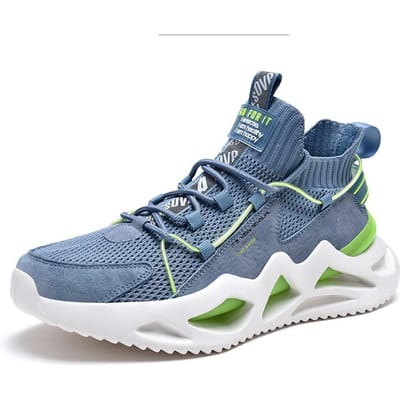 Trendy Herenschoenen Comfortabele Ademende Mesh Oppervlak Schoenen Platte Zool Comfortabele Sneaker Lichtgewicht Ademend Outdoor Hardlopen Herenschoenen 45 gray