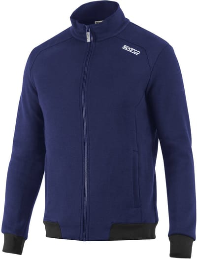 Sparco SL Full Zip Sweatshirt - Zwart — Marineblauw — XL