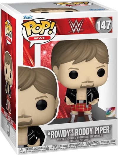 WWE Rowdy Roddy Piper vinyl figuur 147 Unisex Funko Pop! - meerkleurig - Standard