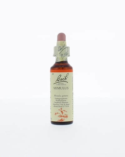 Bach Flower Mimulus  Maskerbloem - 20 ml - Voedingssupplement
