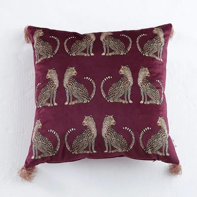 Amerikaanse Luxe Stijl Luipaard Goud Kwast Kussensloop Decoratieve Huis Kussensloop Bohemien voor Bed Woonkamer Bank Kussenslopen Pillow Case