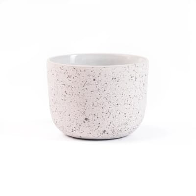 Latte kop - 250ml - Speckled - Cappuccino kop - groot - Handgemaakt – Porselein – Koffiekopjes – Espressomachine - Barista Essentials