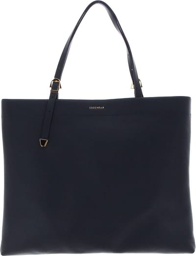 COCCINELLE Leren Shopper Coccinelle Gleen Handbag Midnight Blue Donkerblauw