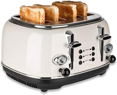 Broodrooster Met Tostiklemmen - Broodrooster Tostiapparaat - Broodrooster Met Tostiijzer - Broodrooster Tostiklem