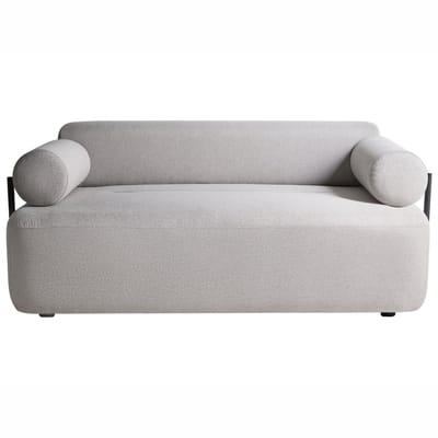 ELVA - Tweezitsbank - Lichtgrijs - Polyester