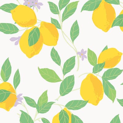 Envy vliesbehang Feeling Fruity Fresh wit 10mx52 cm