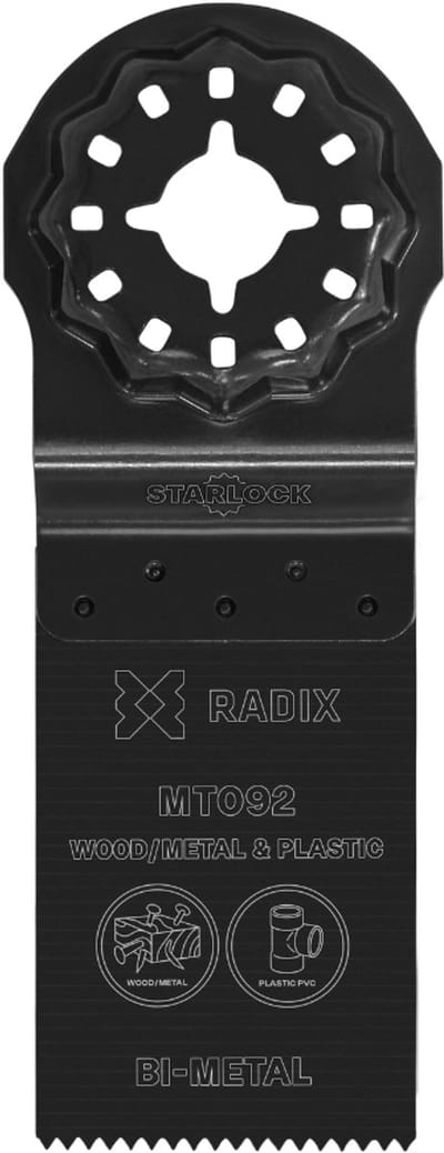 Radix – Bi-metaal multitool zaagblad – Hout & spijkers – 32mm