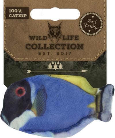 Wild Life Cat Blue Tang (Blauwe Doktersvis) kattenspeeltjes - kattenspeelgoed