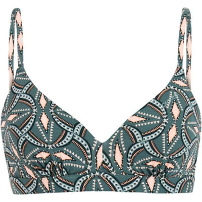 Protest MIXAdair - Beugel bikini top Dames - B&C&D-cup - Vaste vulling - Gespsluiting - Normale pasvorm - Groen