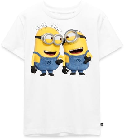 Minions Phil En Stuart Grappig Premium T Shirt Kinderen