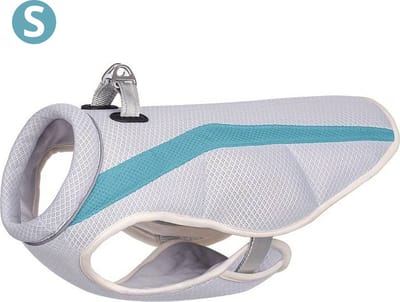 Bovista Koelvest Hond - Koelvesten - Verkoeling - Honden Kleding - Hondenkleding - Duurzaam - Blauw - Maat S
