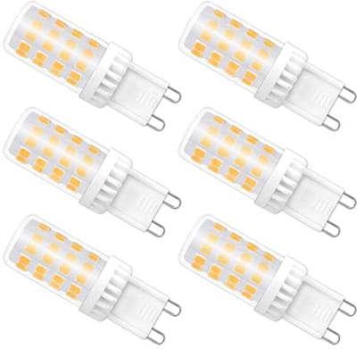 6 Stuks G9 5W LED-Lampen - Warm Wit 2700K - Energiebesparende Vervanging voor Halogeenlampen - Niet Dimbaar