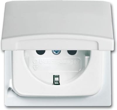 ABB Busch-Jaeger All-weather IP44 Wandcontactdoos (WCD-Schakelmateriaal) - 2CKA002064A0306 - E33ZZ