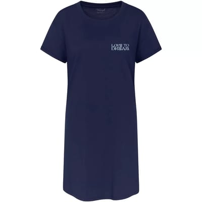 Triumph Nightdresses NDK X Dames Nachthemd - Blauw - Maat 48