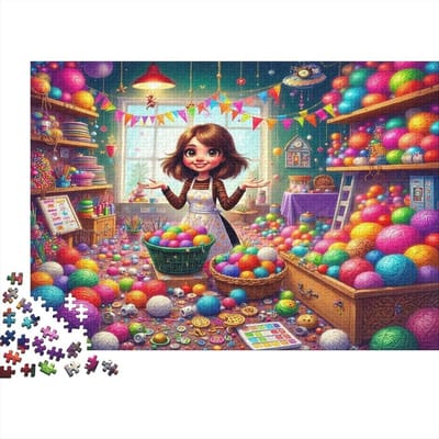 Kleurrijke Puzzel - Papier Puzzel - Familie Ontspanning - Hoge Kwaliteit - 1000 Stukjes - Multicolor