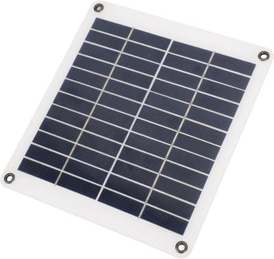Draagbaar Zonnepaneel - Zonnelader - Buiten Opladen - Hoog Rendement - 10W - Zwart