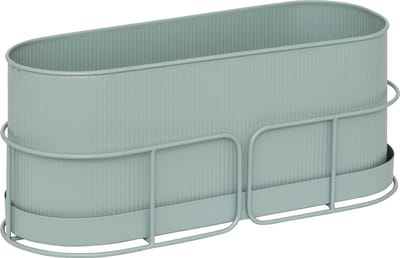 Atmosphera Aze Planter Bloembak - Hangend - 47x18x21cm - Celadongroen