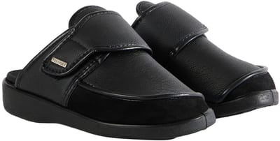 Varomed Grenoble verbandschoen zwart -stretch - bij gezwollen voeten - unisex