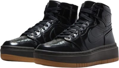 Air Jordan 1 Elevate High SE Zwart Gum Dames Sneakers Medium-As Gum-Lichtbruin FB9894-001 35.5 black