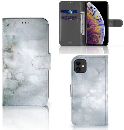Hoesje Apple iPhone 11 Painting Grey