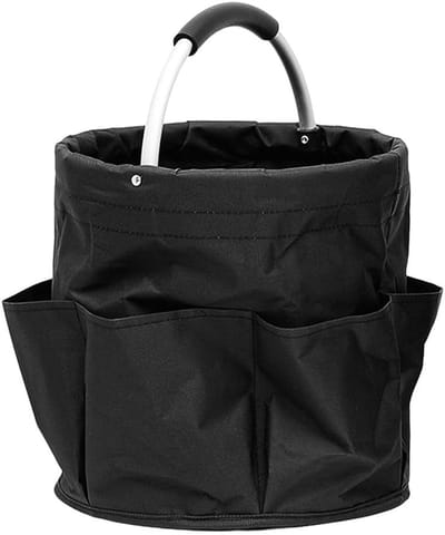 Dailygoods- Gereedschapsopbergtas 17 l - Opvouwbaar - Draagbare Gereedschapstas - Stevige Oxford-stof - Waterdicht - Ergonomisch Handvat - Opbergtas