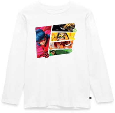 Miraculous Superhelden Ladybug Chat Noir Vesperia Premium T-Shirt Kinderen