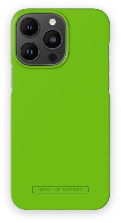 ideal of sweden fashion case seamless geschikt voor Apple iphone 14 pro max hyper lime