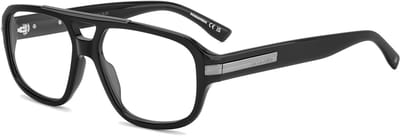 Dsquared2 D2 0199 Black dark ruthenium 56/16/145 MAN Brilmonturen