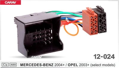 Opel autoradio aansluitkabel 2003+ quadlock 12-024