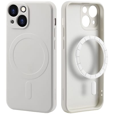 imoshion Hoesje - Geschikt voor Apple iPhone 13 Mini - Color Backcover geschikt voor MagSafe - Beige