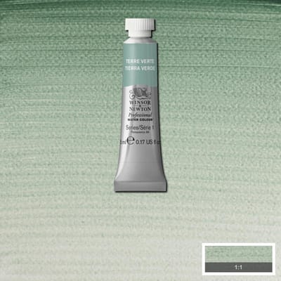 Watercolor paint W&N 5ml - 637 Terre Verte