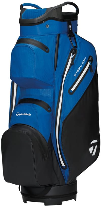 TaylorMade StormDry Waterproof Cartbag 2026 - Zwart Blauw