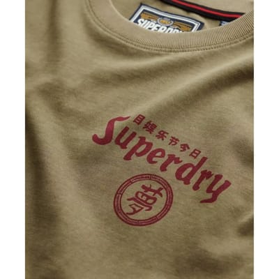 Superdry - Tokyo Narrative Losse T-shirt - Heren - T-shirts