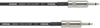 Cordial CPI 0.3 ZZ Patchkabel 0,3 m - Stereo patch kabel