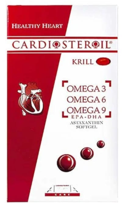 Dermastir Cardiosteroil Krill Softgel / Omega-3 vetzuren capsules met krillolie 100 stuks.