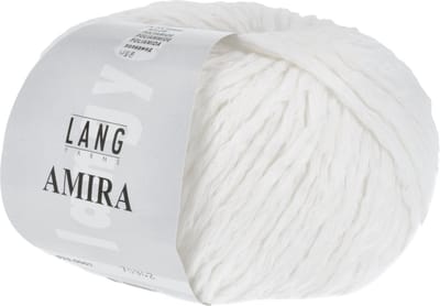 Lang Yarns Amira - 01 wit - Katoen Garen