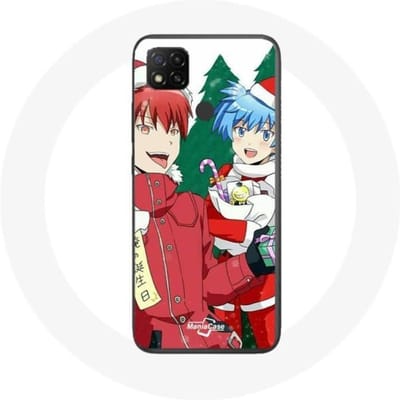 Coque pour Xiaomi Redmi 9C Karma et Nagisa Assassination Classroom Anime Christmas day