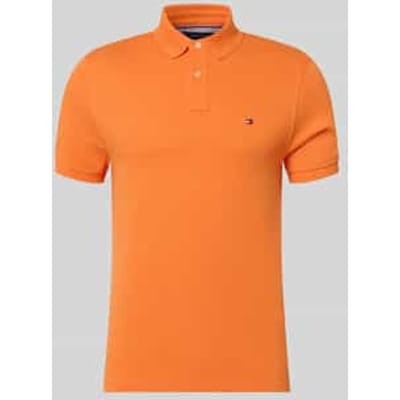 Tommy Hilfiger 1985 Regular Polo Orange Tulip Taglia: L | Polo Outlet | Uomo | Arancione