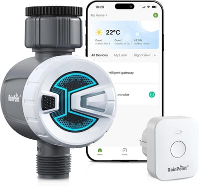 Automatische WiFi irrigatiebesturing voor tuin en gazon met app bediening