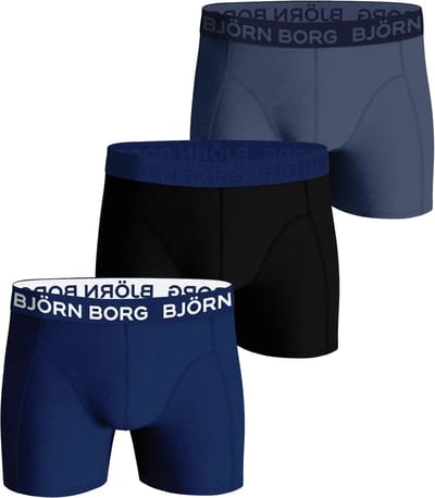3-Pack jongens boxershorts - Core - Katoenen jongens onderbroeken - 128