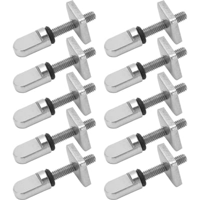 10pcs Vis d'aileron en acier inoxydable 316 M4x19mm Inoxydable Vis de planche de surf pour longboards Placage