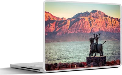 Laptop sticker - 15.6 inch - Standbeeld - Kreta - Griekenland - 36x27,5cm - Laptopstickers - Laptop skin - Cover