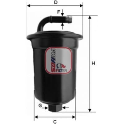 Brandstoffilter SOFIMA S 1694 B