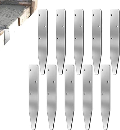 Betonnen Palen - Herbruikbare Markers - Beton Vormen - Roestbestendig Ontwerp - 10 Stuks - Grijs