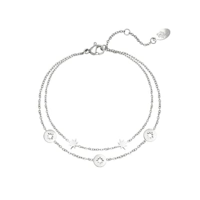 Armband startruck - Armband zilverkleurig - Ster - Yehwang