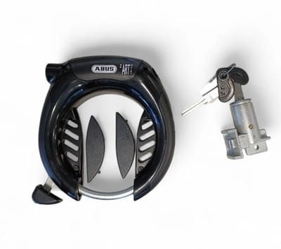 Abus Pro Shield 5850s ART2 + Qwic Intube accuslot - Zwart