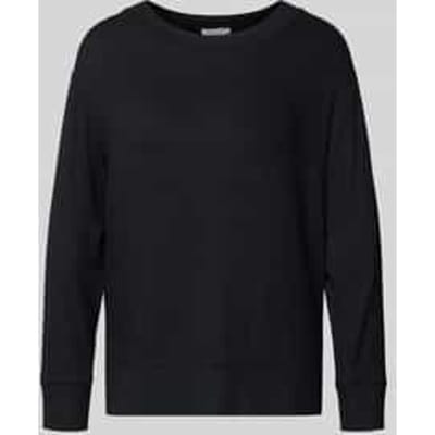 Regular fit shirt met lange mouwen en ribboorden
