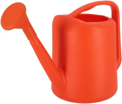 Gieter Kunststof - Waterkan Tuin - Planten Water Geven - Afneembare Schenktuit - 5 Liter Capaciteit - Oranje
