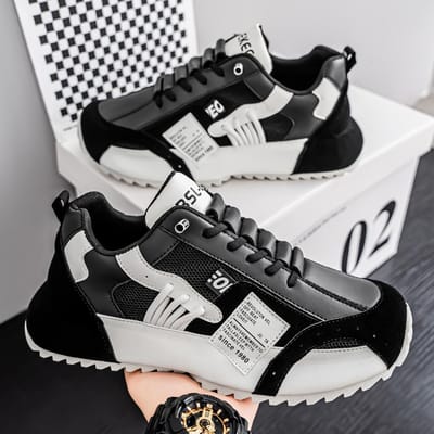 Sneakers voor Heren Mode Outdoor Casual Schoenen Chunky Gevulkaniseerde Schoenen Platform Tennistrainingsschoen Sport Hardloopschoenen voor Heren 43